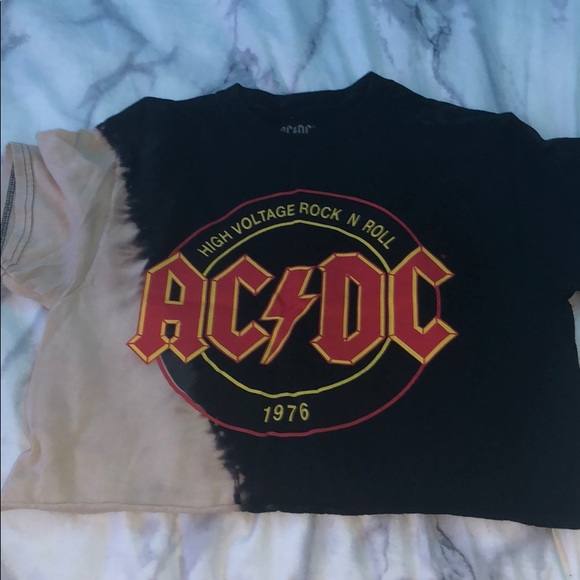 Forever 21 AC/DC crop top - Picture 1 of 2
